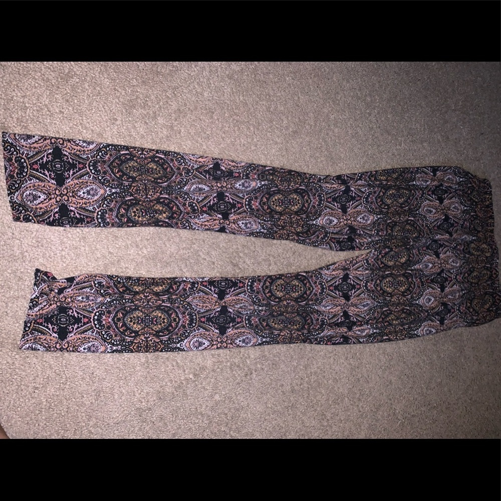 Paisley print leggings size L